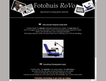 Tablet Screenshot of fotohuisrovo.nl